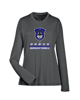 Tucson Dawgs Basketball Split - Womens Performance Longsleeve