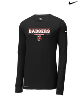 Tucson HS Girls Flag Football Border - Mens Nike Longsleeve
