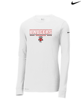 Tucson HS Girls Flag Football Border - Mens Nike Longsleeve