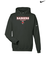 Tucson HS Girls Flag Football Border - Nike Club Fleece Hoodie