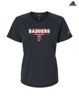 Tucson HS Girls Flag Football Border - Womens Adidas Performance Shirt