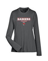 Tucson HS Girls Flag Football Border - Womens Performance Longsleeve