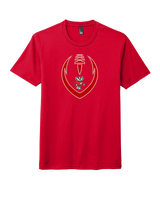 Tucson HS Girls Flag Football Full Football - Tri-Blend Shirt