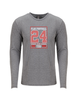 Tucson HS Girls Flag Football Last Ride - Tri-Blend Long Sleeve
