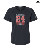 Tucson HS Girls Flag Football Last Ride - Womens Adidas Performance Shirt