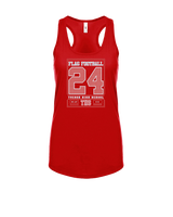 Tucson HS Girls Flag Football Last Ride - Womens Tank Top