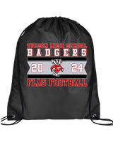 Tucson HS Girls Flag Football Stamp - Drawstring Bag