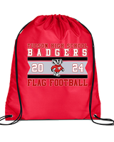 Tucson HS Girls Flag Football Stamp - Drawstring Bag