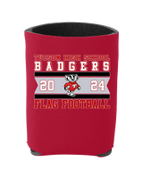 Tucson HS Girls Flag Football Stamp - Koozie