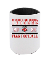 Tucson HS Girls Flag Football Stamp - Koozie