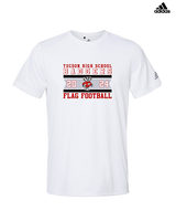 Tucson HS Girls Flag Football Stamp - Mens Adidas Performance Shirt