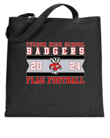 Tucson HS Girls Flag Football Stamp - Tote
