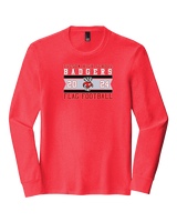 Tucson HS Girls Flag Football Stamp - Tri-Blend Long Sleeve