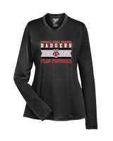 Tucson HS Girls Flag Football Stamp - Womens Performance Longsleeve