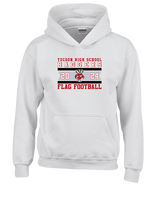 Tucson HS Girls Flag Football Stamp - Youth Hoodie