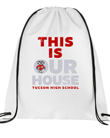 Tucson HS Girls Flag Football TIOH - Drawstring Bag
