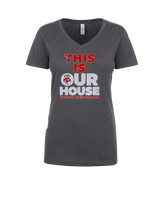 Tucson HS Girls Flag Football TIOH - Womens Vneck