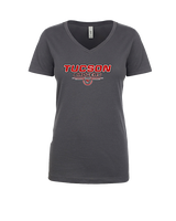 Tucson HS Golf Design - Womens Vneck