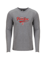Tucson HS Pomline Banner - Tri-Blend Long Sleeve