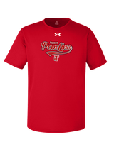 Tucson HS Pomline Banner - Under Armour Mens Team Tech T-Shirt