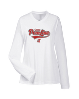 Tucson HS Pomline Banner - Womens Performance Longsleeve