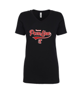 Tucson HS Pomline Banner - Womens Vneck