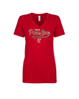 Tucson HS Pomline Banner - Womens Vneck