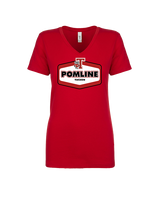 Tucson HS Pomline Board - Womens Vneck