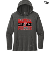 Tucson HS Pomline Stamp - New Era Tri-Blend Hoodie