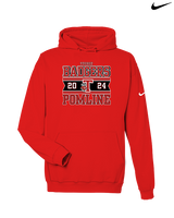 Tucson HS Pomline Stamp - Nike Club Fleece Hoodie