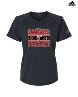Tucson HS Pomline Stamp - Womens Adidas Performance Shirt