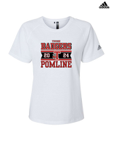 Tucson HS Pomline Stamp - Womens Adidas Performance Shirt