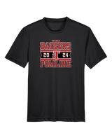 Tucson HS Pomline Stamp - Youth Performance Shirt