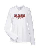 Tucson HS Pomline Swoop - Womens Performance Longsleeve