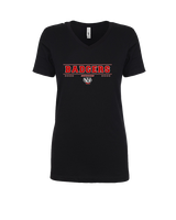 Tucson HS Swim Border - Womens Vneck