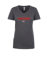 Tucson HS Swim Border - Womens Vneck