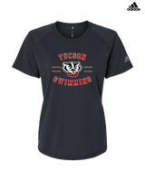 Tucson HS Swim Curve - Womens Adidas Performance Shirt