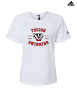 Tucson HS Swim Curve - Womens Adidas Performance Shirt