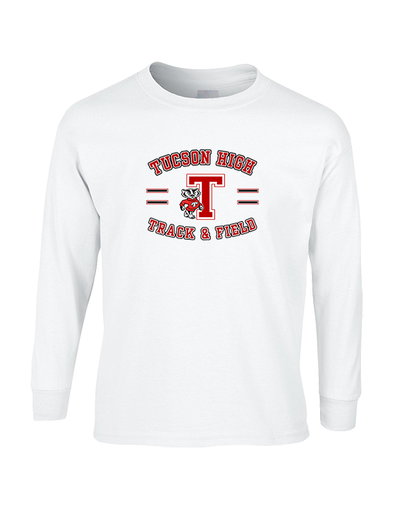 Tucson HS Track & Field Curve - Cotton Longsleeve