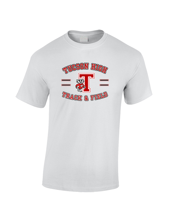 Tucson HS Track & Field Curve - Cotton T-Shirt