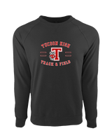 Tucson HS Track & Field Curve - Crewneck Sweatshirt