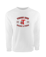 Tucson HS Track & Field Curve - Crewneck Sweatshirt