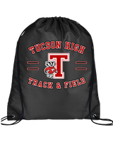 Tucson HS Track & Field Curve - Drawstring Bag