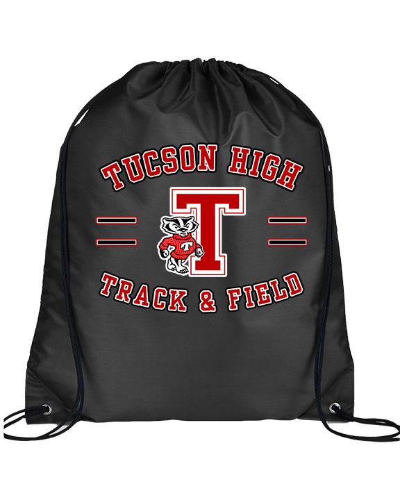 Tucson HS Track & Field Curve - Drawstring Bag