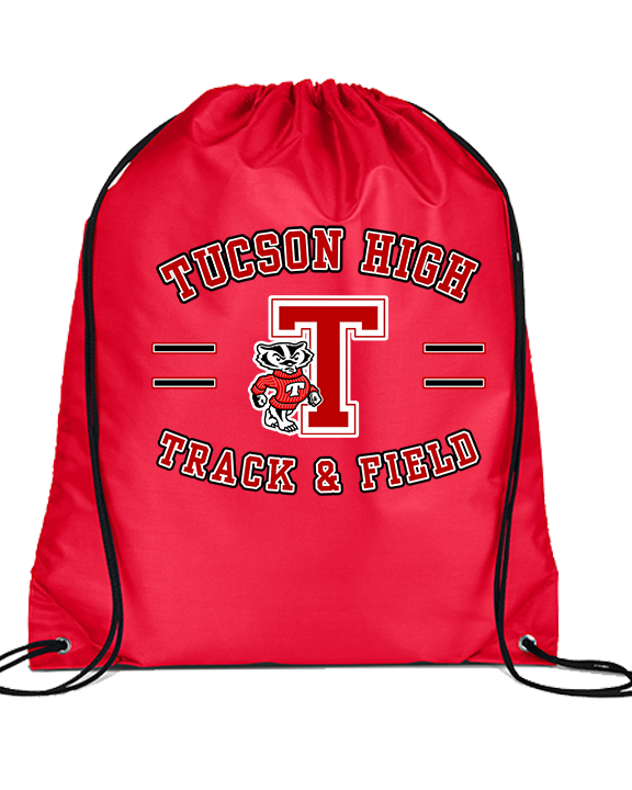 Tucson HS Track & Field Curve - Drawstring Bag