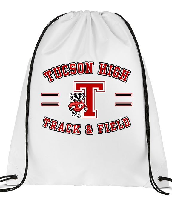 Tucson HS Track & Field Curve - Drawstring Bag