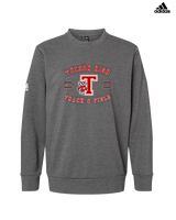 Tucson HS Track & Field Curve - Mens Adidas Crewneck