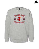 Tucson HS Track & Field Curve - Mens Adidas Crewneck