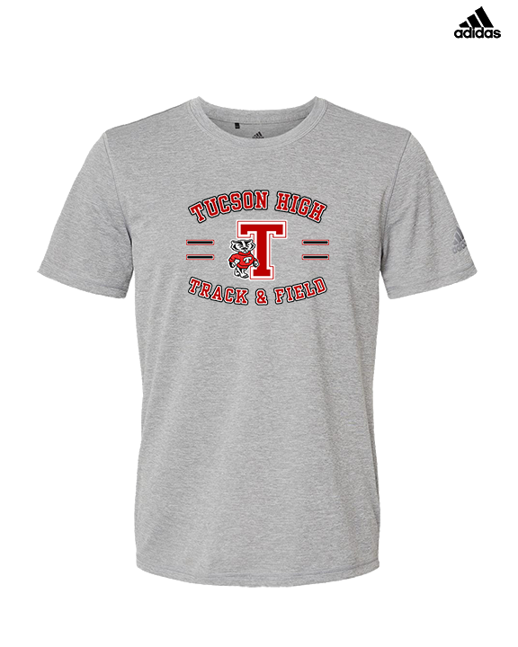 Tucson HS Track & Field Curve - Mens Adidas Performance Shirt