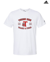 Tucson HS Track & Field Curve - Mens Adidas Performance Shirt